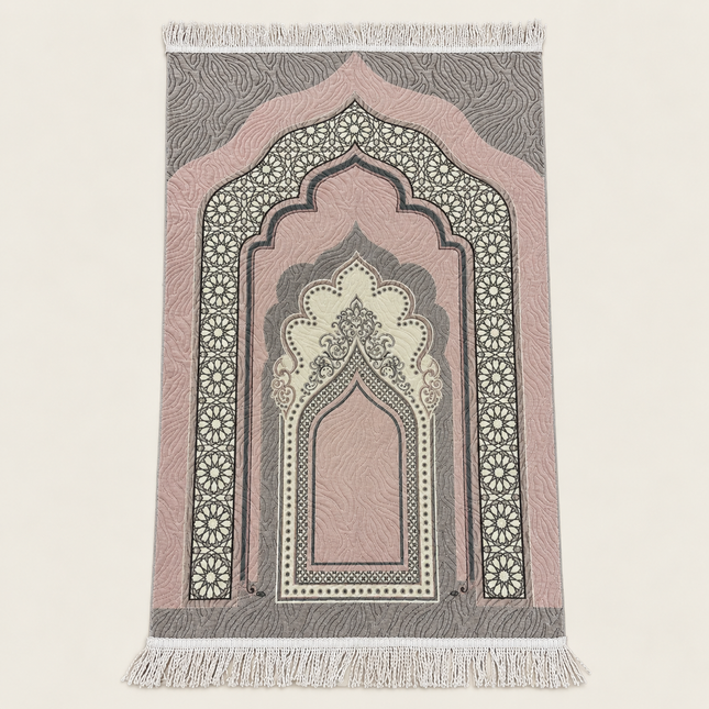 Elegance Lüks Saray Şönil Astarlı Seccade (70x110 cm – 1150 gr)