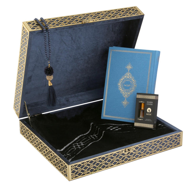 Topkapı Serisi Kadife Kuran-ı Kerim Seti