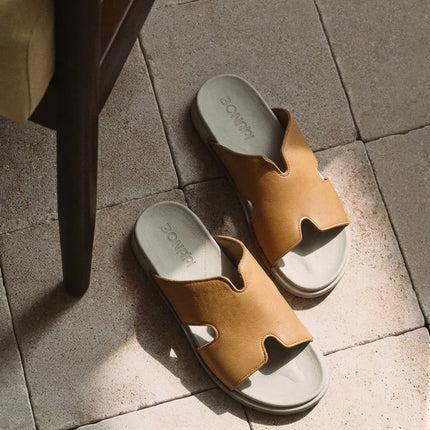 Bayan Hermes Model Terlik (Taba)