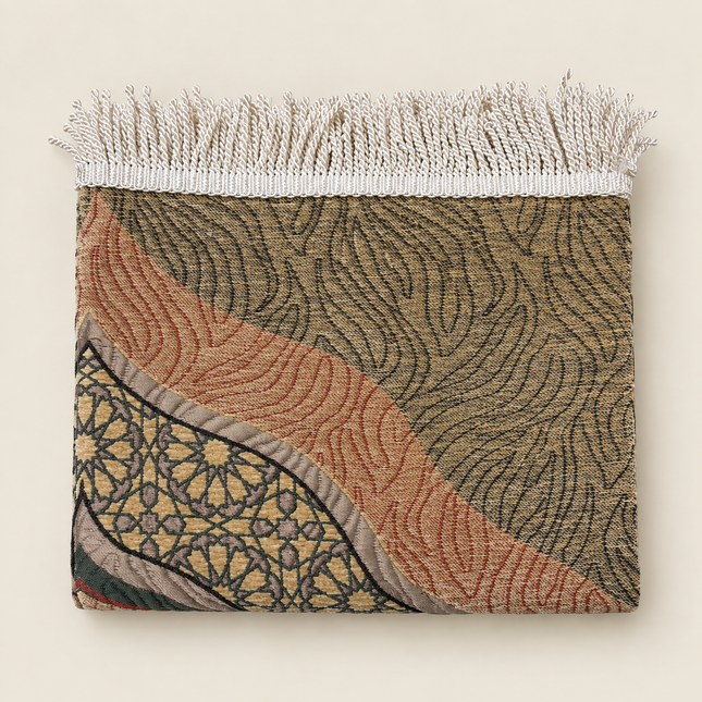 Elegance Lüks Saray Şönil Astarlı Seccade (70x110 cm – 1150 gr)