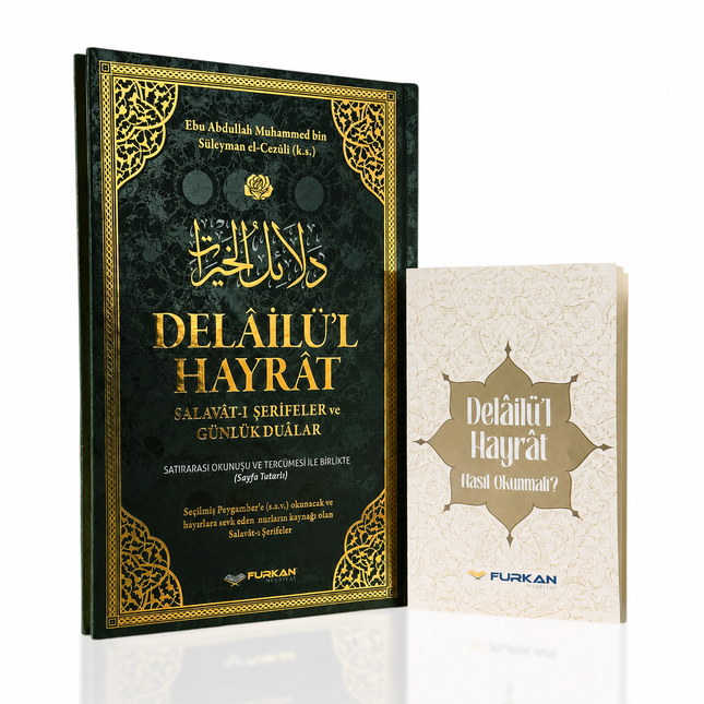 17x25 Cm Orta Boy Delâilü’l-Hayrât – Salavât-ı Şerifeler ve Günlük Dualar