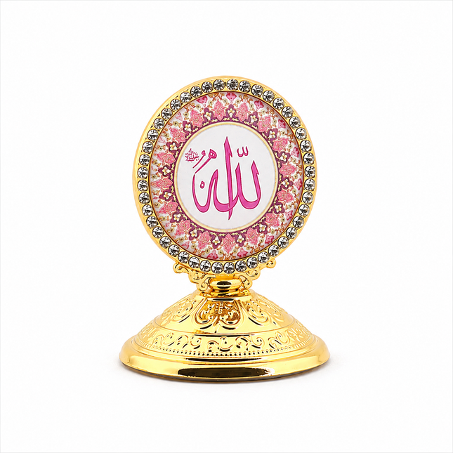 7x4 Cm İsmi Celil / İsmi Nebi Ayaklı Araç Torpido Süsü