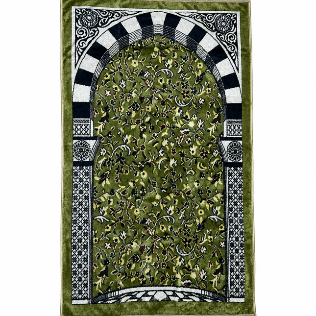 27x20 Cm Ravza Desenli Çantalı Seccade
