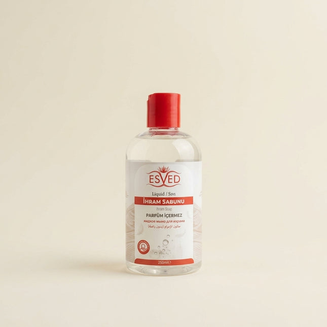 Esved 250 ml Sıvı ihram Sabunu – Parfümsüz Özel Temizlik