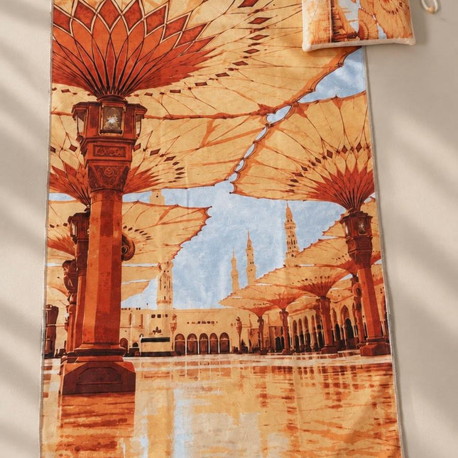 28 × 19 Cm Medine Desenli Seccade – Çantalı Özel Seri, 275 gr