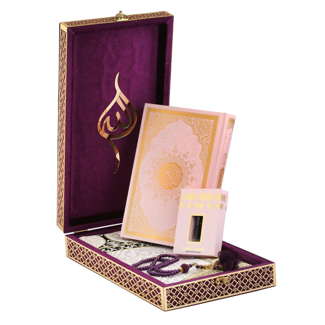 Topkapı Serisi Kadife Kuran-ı Kerim Kutusu