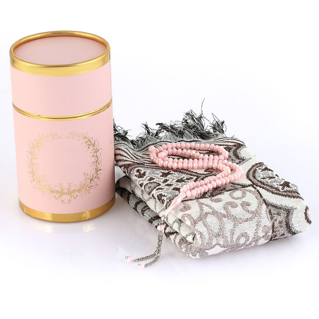 Dolmabahçe Serisi Ultra Ekonomik Seccade Tesbih Seti 36'Lı