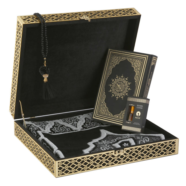 Topkapı Serisi Kadife Kuran-ı Kerim Seti