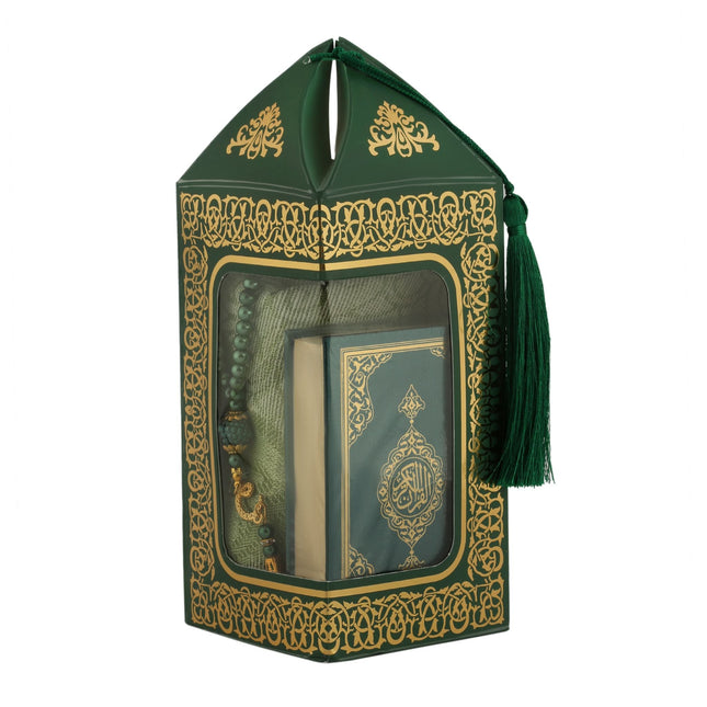 Bade Serisi Hediyelik Seccade Kuran-ı Kerim Seti (Bade No:6)