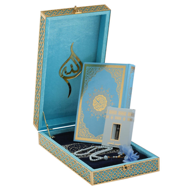 Topkapı Serisi Kadife Kuran-ı Kerim Kutusu