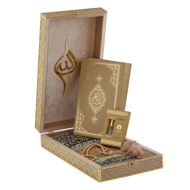 Topkapı Serisi Kadife Kuran-ı Kerim Kutusu