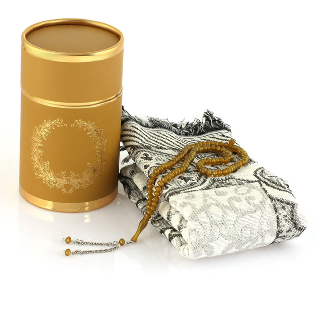 Dolmabahçe Serisi Ultra Ekonomik Seccade Tesbih Seti 36'Lı