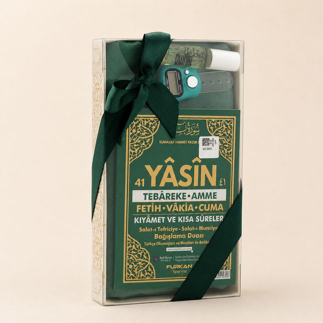 Hediyelik Şal Yasin Zikirmatik Esans Seti 36'Lı