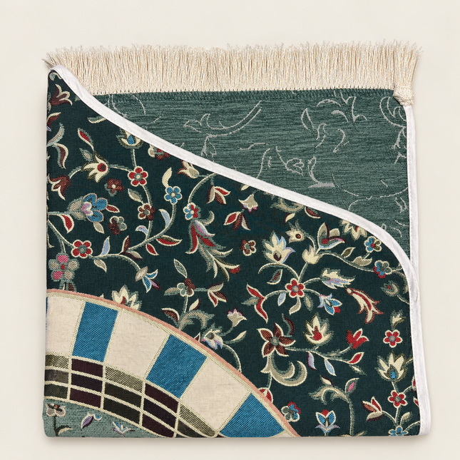 Lüks Biyeli Şönil Seccade (70x120 cm – 580 gr)