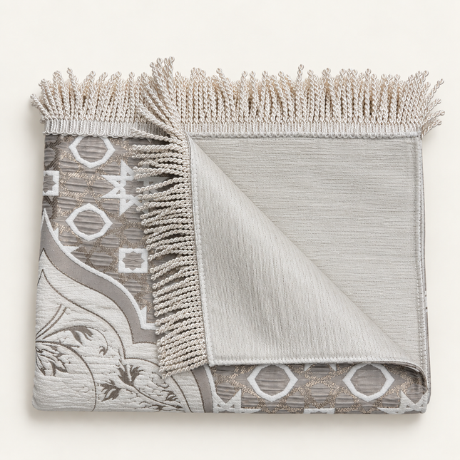 Elegante İnci Lüks Seccade (70x110 cm – 1100 gr)
