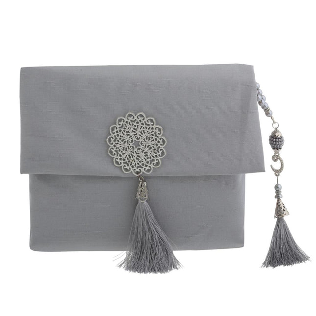 Şantuk Broşlu Seccade Tesbih Kesesi Seti