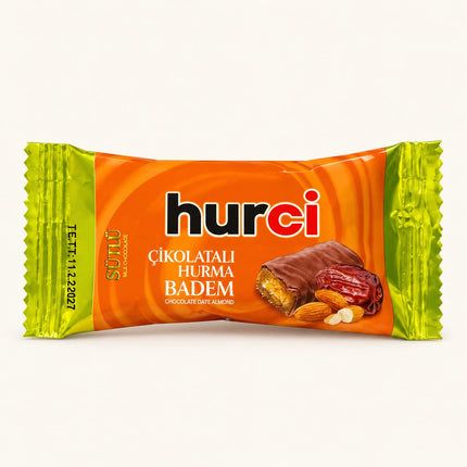 Hurci - Sütlü Çikolatalı Bademli Ezme Hurma (5 kg)