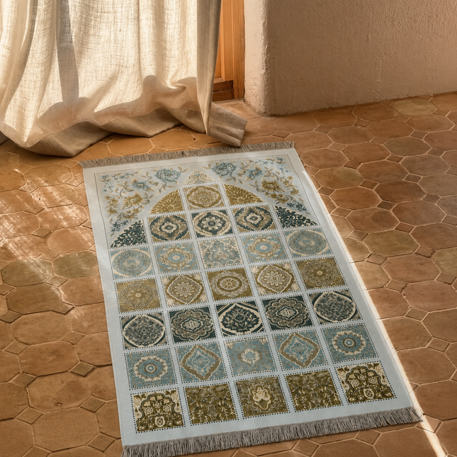 70x110 Cm Kırkyama Şönil Seccade 575 Gr (10 Adet)