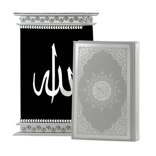 21*32 Cm Kadife Kuran-ı Kerim Kutusu