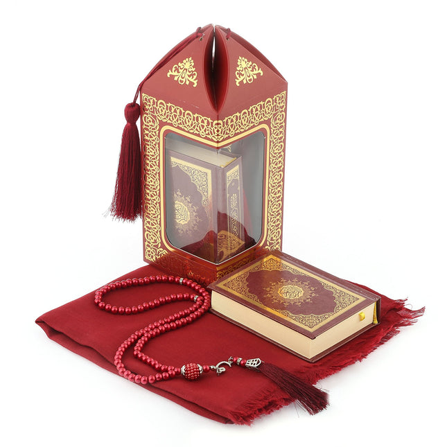 Bade Serisi Kuran-ı Kerim Şal Tesbih Seti 48'Li