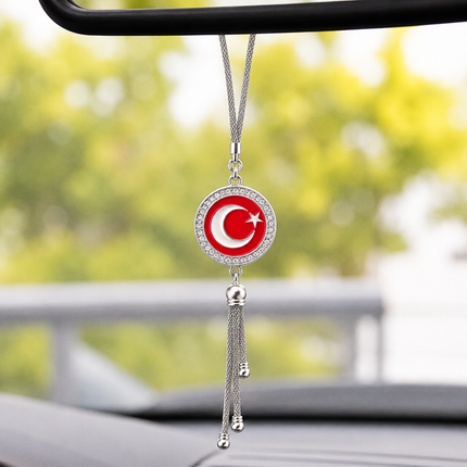 4x4 Cm Ay Yıldız Oto Süs (12 Adet)