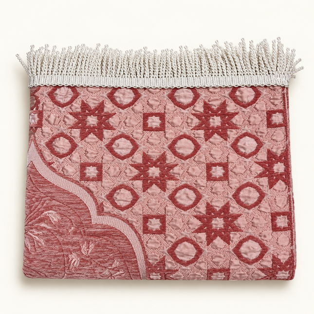 Elegante İnci Lüks Seccade (70x110 cm – 1100 gr)