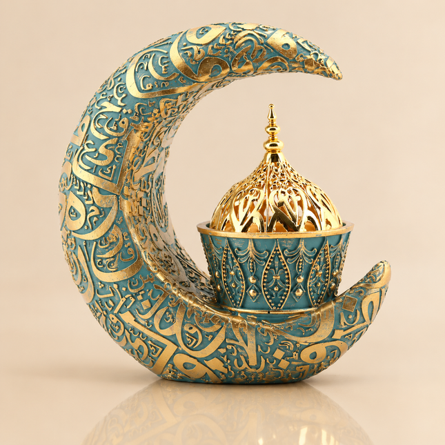 15x11 Cm Hilal El Boyama Buhurdanlık Biblo