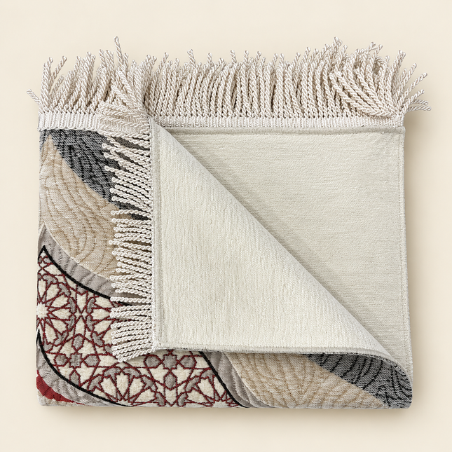 Elegance Lüks Saray Şönil Astarlı Seccade (70x110 cm – 1150 gr)