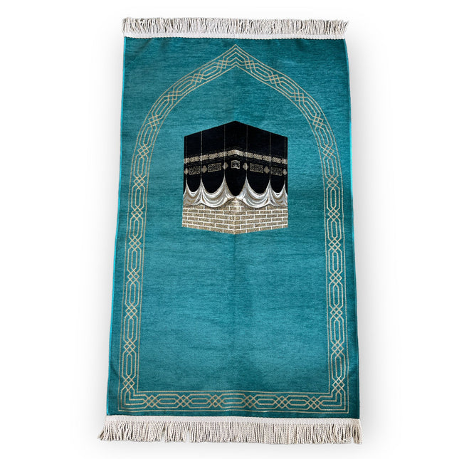 Lüks Saçaklı Kabeli Şönil Seccade