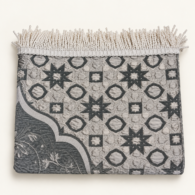 Elegante İnci Lüks Seccade (70x110 cm – 1100 gr)