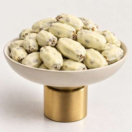 Hurci - Beyaz Çikolatalı Tüm Bademli Hurma (1 kg)