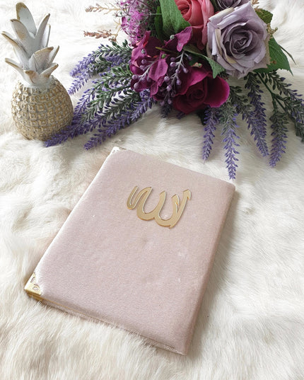 Çanta Boy Kadife Kaplı Lafızlı Yasin (50 Adet)