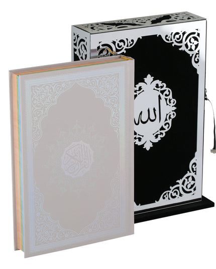 14*23 cm Pleksili Dikey Kutulu Kuran-ı Kerim