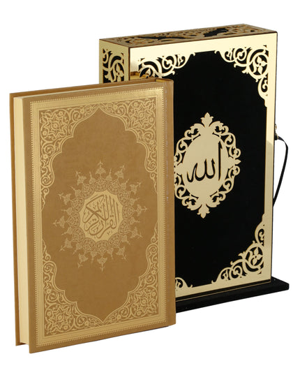 14*23 cm Pleksili Dikey Kutulu Kuran-ı Kerim