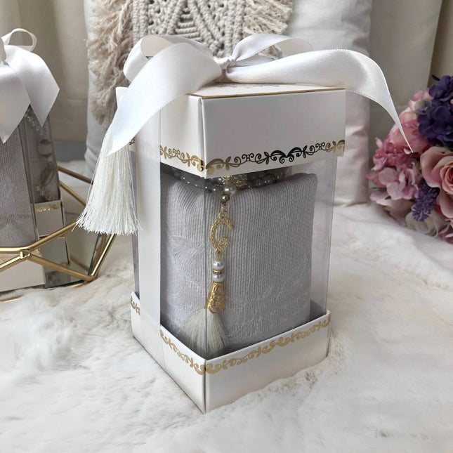 Hediyelik Çırağan Seccade Tesbih Seti