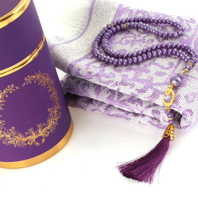 Dolmabahçe Serisi Tafta Seccade Tesbih Seti