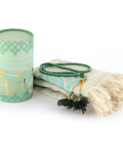 Kul Şerif Serisi Seccade Tesbih Hediye Seti