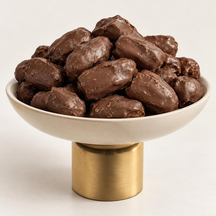 Hurci - Bitter Çikolatalı Tüm Bademli Hurma (1 kg)