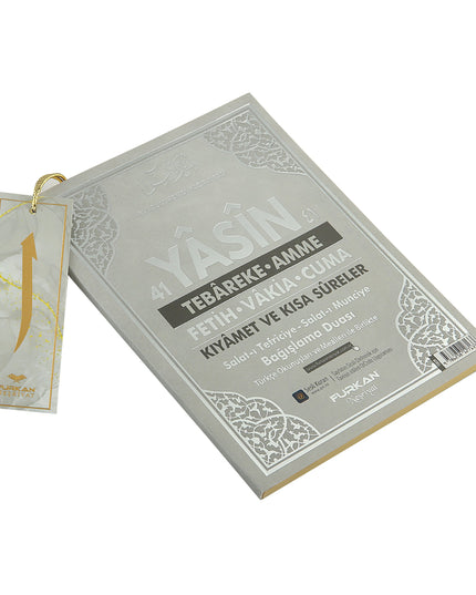 13x17 Cm 8 Farklı Renk Seçeneği 128 Sayfa Çanta Boy Renkli Arapça/Türkçe Yasin Kitabı