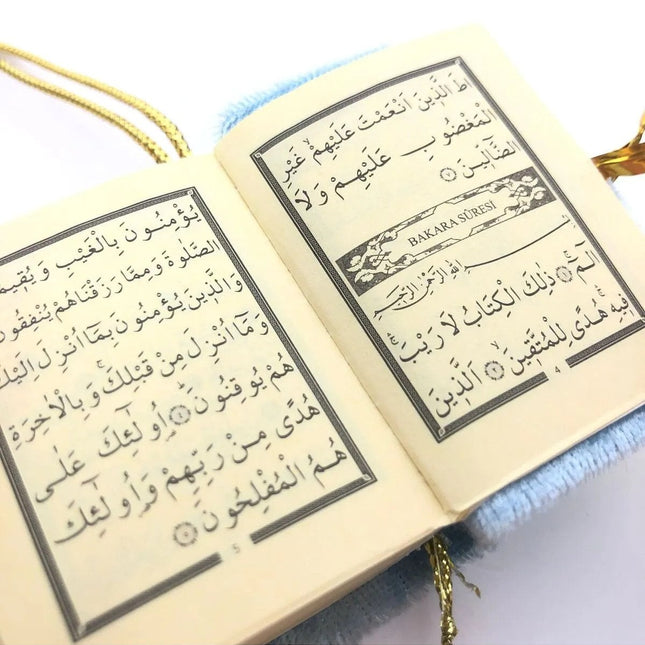 Hediyelik Mini Kuran-ı Kerim Tesbih Zikirmatik Seti