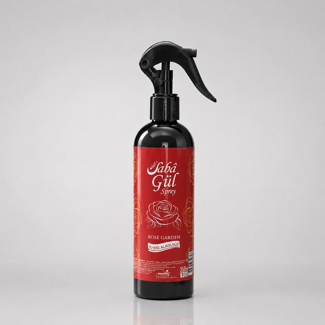 Sabâ Gül Kumaş ve Oda Kokusu Spreyi (350 ml) – Alkolsüz