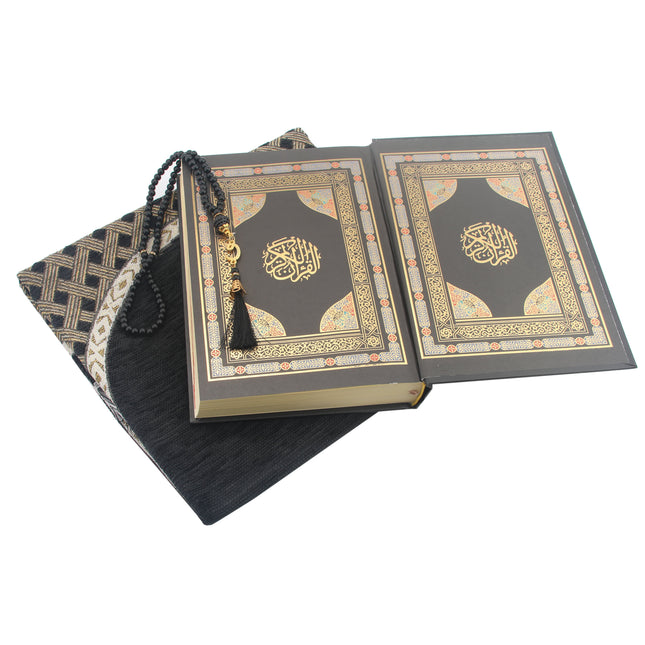 Hediyelik Kuran-ı Kerim Seccade Tesbih Seti