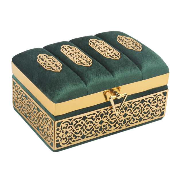 Hediyelik Kuran-ı Kerim Seccade Tesbih Sandık Seti