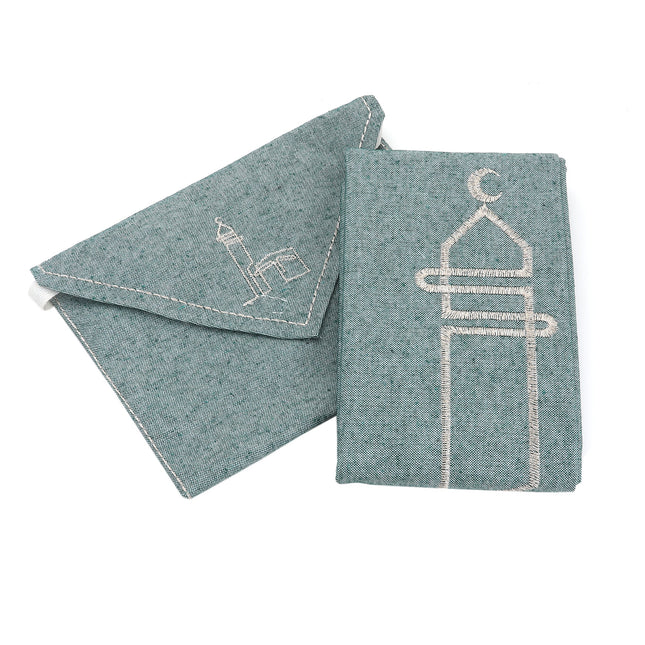 Çantalı Desenli Seyahat Seccadesi 50'Li