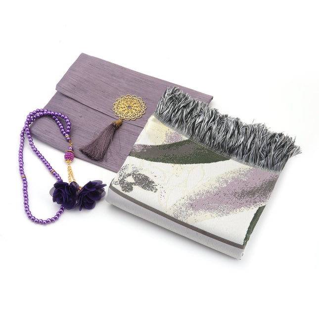 Şantuk Flower Seccade Tesbih Seti