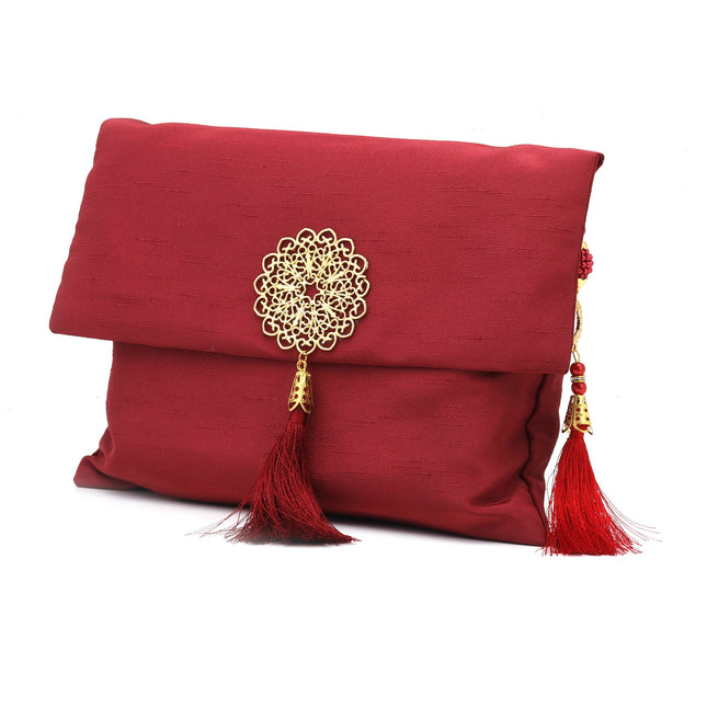 Şantuk Broşlu Seccade Tesbih Kesesi Seti