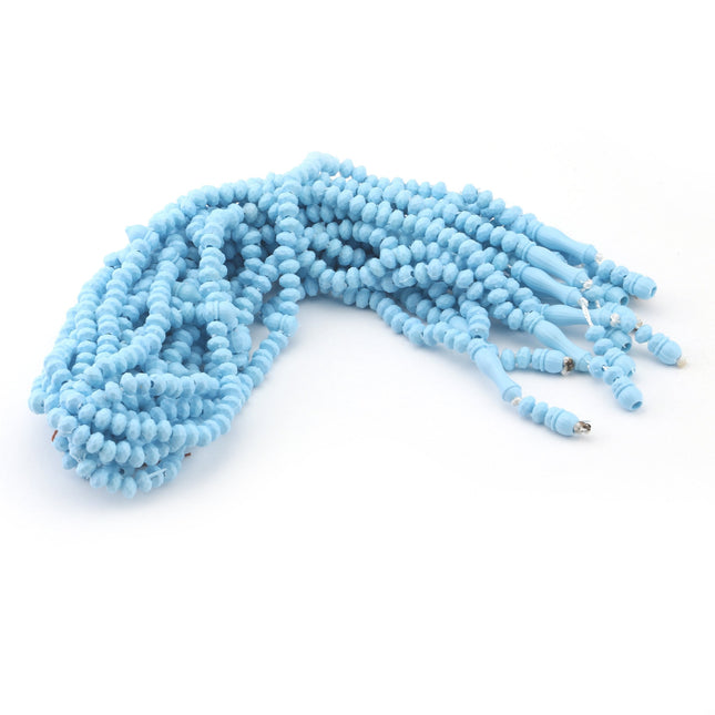 99'Luk 7 Mm Kokulu Zümrüt Tesbih (10 Adet)