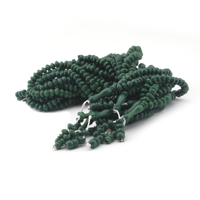 99'Luk 7 Mm Kokulu Zümrüt Tesbih (10 Adet)