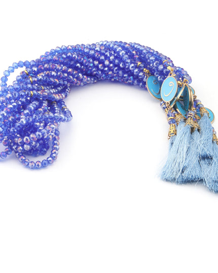 99'Luk 8 Mm Mineli Kristal Tesbih (10 Adet)