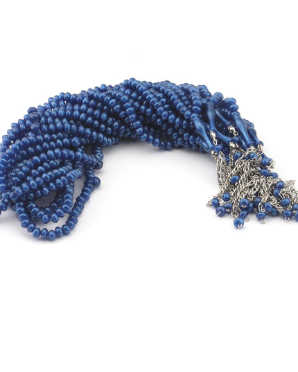 99'Luk 7 Mm Sedefli Yassı İnci Tesbih 50'Li